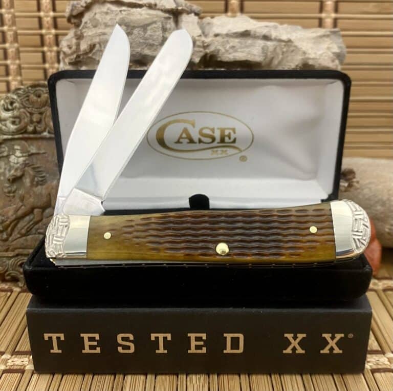 Case XX Engraved Rogers Corncob Jig ANTIQUE Bone Trapper Pocket Knife #2 - Image 2