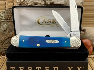 Case XX Sawcut CARIBBEAN Bone Engraved Copperhead Knife #04