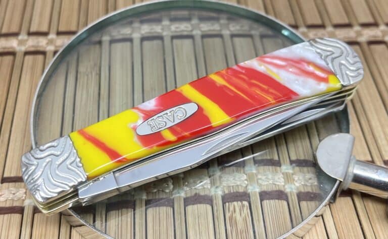 Case XX Rising Chief Engraved Trapper Pocket Knife - Image 4