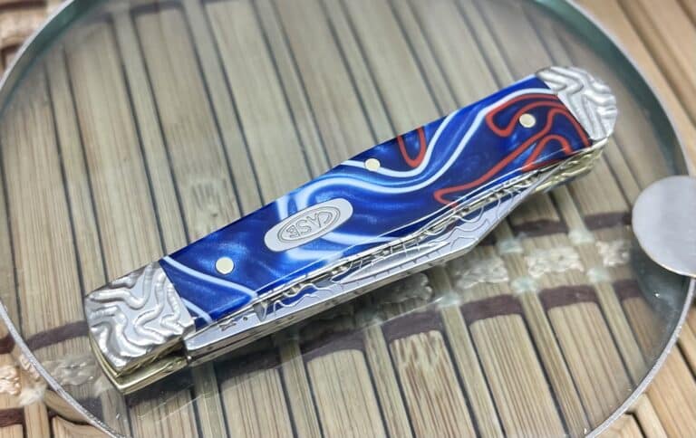 Case XX Custom PATRIOTIC Kirinite Swell Center Jack Knife #02 - Image 6