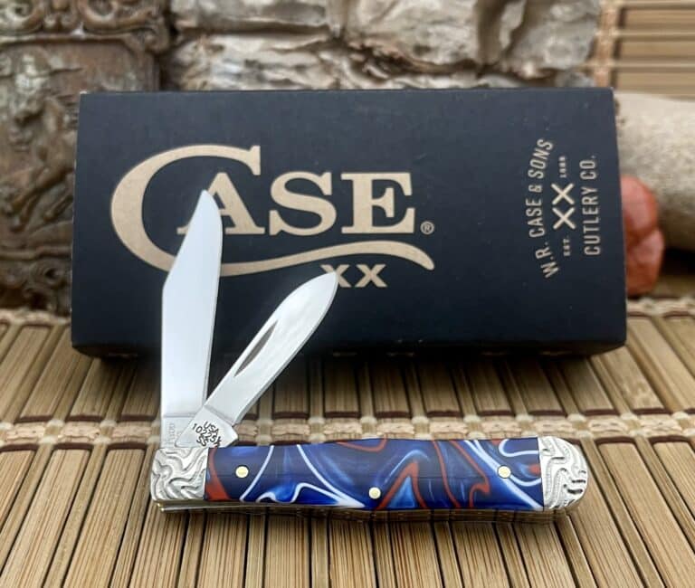 Case XX Custom PATRIOTIC Kirinite Swell Center Jack Knife #02 - Image 2