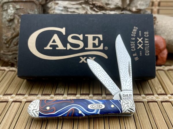 Case XX Custom PATRIOTIC Kirinite Swell Center Jack Knife #02