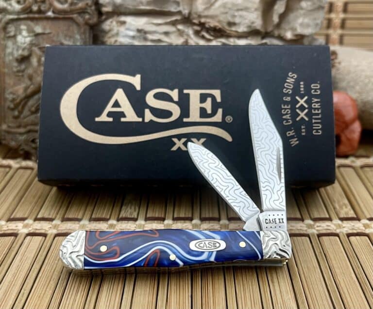 Case XX Custom PATRIOTIC Kirinite Swell Center Jack Knife #02