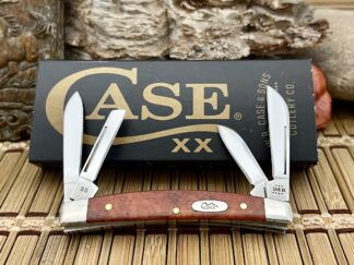 Case XX USA 2023 Smooth Chestnut Bone CA28911 Small Congress Pocket Knife