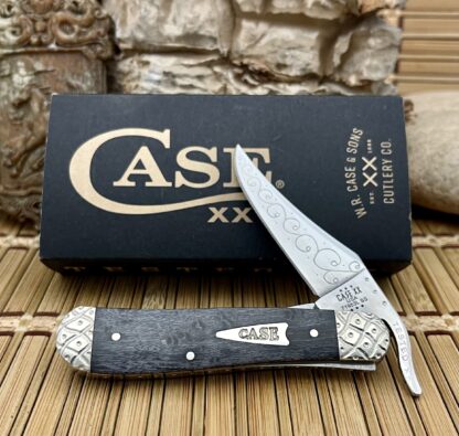 Case XX USA Beautiful Custom Gray Birdseye Maple Russlock Pocket Knife #05
