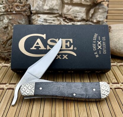 Case XX USA Beautiful Custom Gray Birdseye Maple Russlock Pocket Knife #05 - Image 2