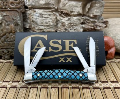 Case XX USA 2023 Caribbean Bone Fish Net 1/500 XX Small Congress Pocket Knife - Image 2