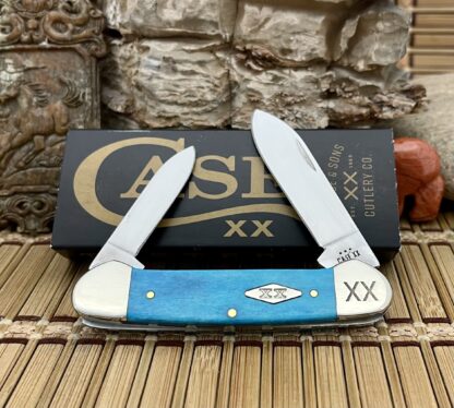 Case XX USA Caribbean Bone Diamond XX 1/500 Canoe Pocket Knife