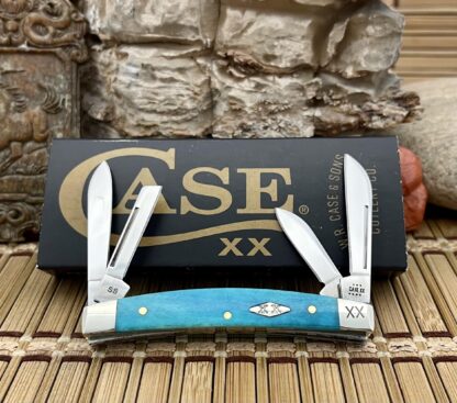 Case XX USA Smooth Caribbean Bone Diamond XX 1/500 Small Congress Knife