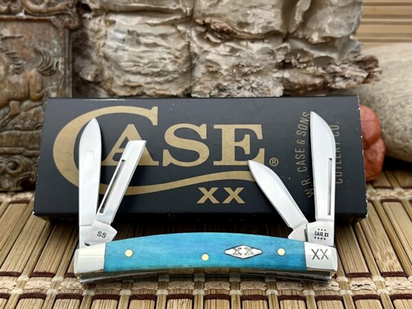 Case XX USA Smooth Caribbean Bone Diamond XX 1/500 Small Congress Knife