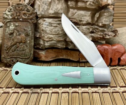 Dewayne Chancellor Custom Tiffany G-10 CPM-154 Back Pocket Slip Joint Knife