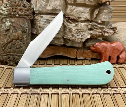 Dewayne Chancellor Custom Tiffany G-10 CPM-154 Back Pocket Slip Joint Knife - Image 2