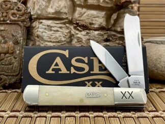 Case XX USA 2024 Smooth Natural Bone Bullet XX 1/500 Razor Knife