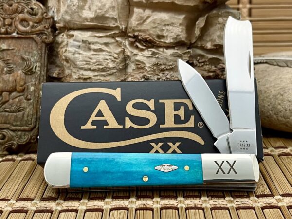 Case XX USA 2024 Smooth Caribbean Bone Bullet XX 1/500 Razor Knife