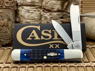 Case XX USA 2024 Rogers Corn Cob Blue Bone 2798 Razor Barlow Pocket Knife