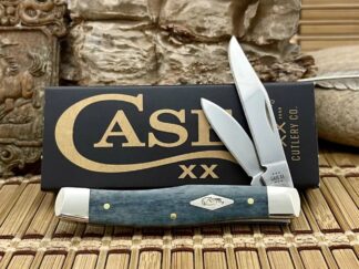 Case XX USA Smooth Gray Bone 34206 Diamond Shield Medium Jack Pocket Knife