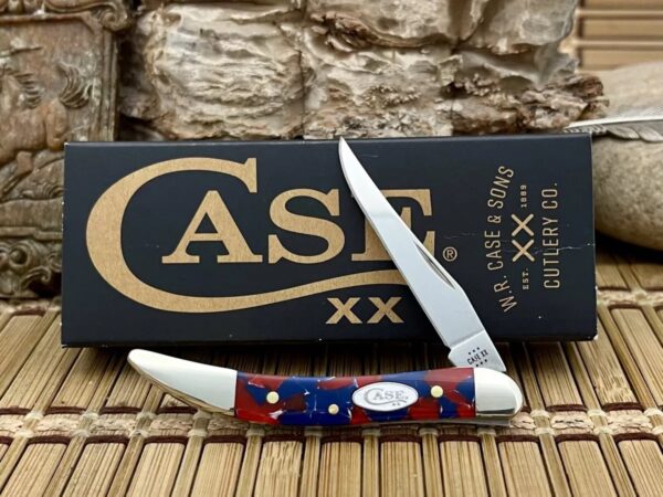 Case XX USA 2024 Freedom Kirinite 51003 Stainless Toothpick Pocket Knife