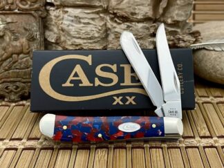 Case XX USA 2024 Freedom Kirinite 51001 Stainless Mini Trapper Pocket Knife