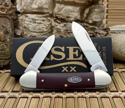 Case XX 2023 Smooth Mulberry 30643 Canoe Pocket Knife