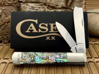 Case XX 2024 Genuine ABALONE Razor Barlow 12024 Pocket Knife