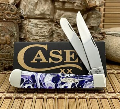 Case XX USA 2024 Beautiful Freezer Pop Stainless Trapper Pocket Knife
