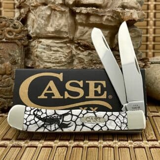Case XX USA White Pearl SCORPION Edition 1/500 Trapper Pocket Knife NEW