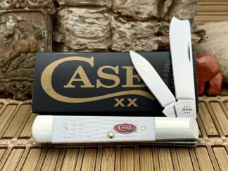 Case XX USA White Sparxx 60179 Stainless Razor Barlow Pocket Knife