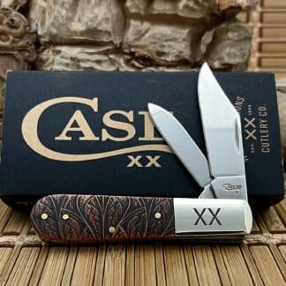 Case XX USA Sculpted Chestnut Color Wash Gentleman's Barlow Pocket Knife