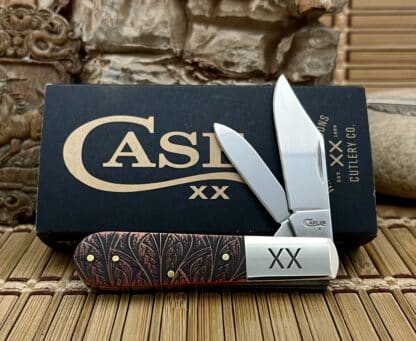 Case XX USA Sculpted Chestnut Color Wash Gentleman's Barlow Pocket Knife
