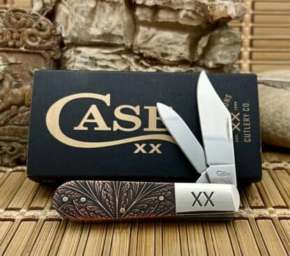 Case XX USA Sculpted Chestnut Color Wash Gentleman's Barlow Pocket Knife