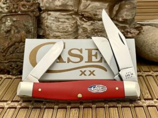 Case XX USA Red American Workman Red 73929 Carbon Large Stockman Knife