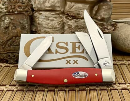 Case XX USA Red American Workman Red 73929 Carbon Large Stockman Knife