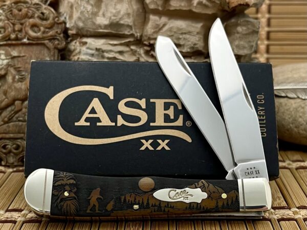 Case XX USA Antique Bone SASQUATCH Trapper 1/500 Pocket Knife NEW
