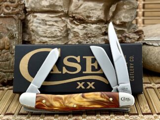Case XX USA Copper Kirinite 35301 Stainless Medium Stockman Pocket Knife
