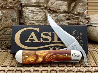 Case XX USA Copper Kirinite 35302 Stainless Russlock Pocket Knife