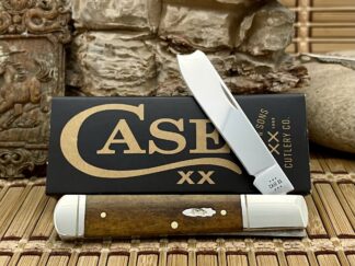 Case XX USA 2024 Smooth Antique Bone 58211 Stainless Razor Barlow Pocket Knife