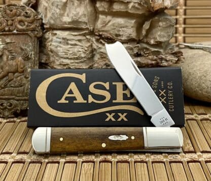 Case XX USA 2024 Smooth Antique Bone 58211 Stainless Razor Barlow Pocket Knife