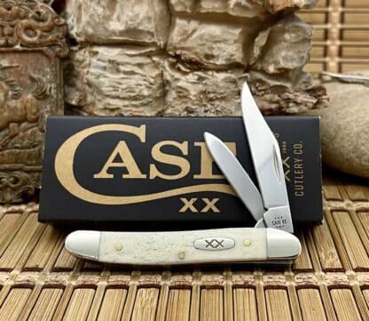 Case XX USA 2024 Smooth Natural Bone 13315 Medium Texas Jack Knife