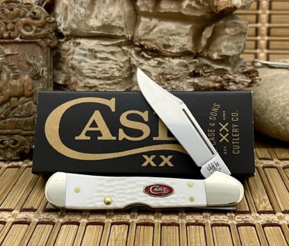 Case XX USA Standard Jig White Sparxx 60185 Mini Copperlock Knife