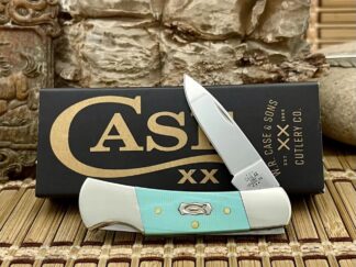 Case XX USA 2024 Seafoam Green G-10 Stainless 18106 Lockback Pocket Knife