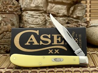 Case XX 2023 Yellow Synthetic 80031 Barehead Slimline Trapper Knife