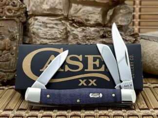 Case XX USA 2022 Purple Curly Maple 80541 Medium Stockman Pocket Knife