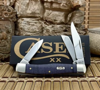 Case XX USA 2022 Purple Curly Maple 80541 Medium Stockman Pocket Knife