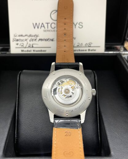 Schaumburg Lindburgh & Benson Rare Modern Baroque Skeleton Automatic Luxury Watch 1/25 - Image 4