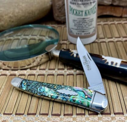 GEC Great Eastern Cutlery Northfield Abalone 38 Special Jack Knife 381117 - Image 2