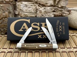 Case XX USA Natural Zebra Wood 25144 Small Stockman Knife