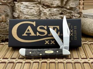 Case XX USA Black Curly Oak 14005 Peanut Knife