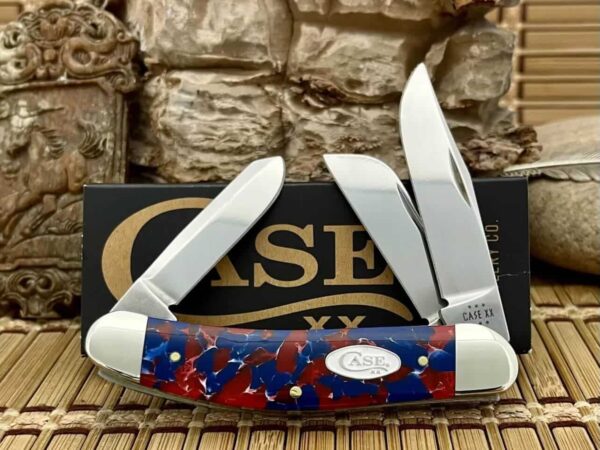 Case XX USA Freedom Kirinite 51005 T. Bose Sowbelly Stockman Knife