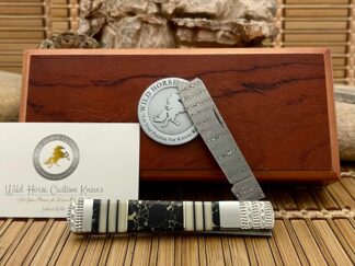 damascus case knife - razor