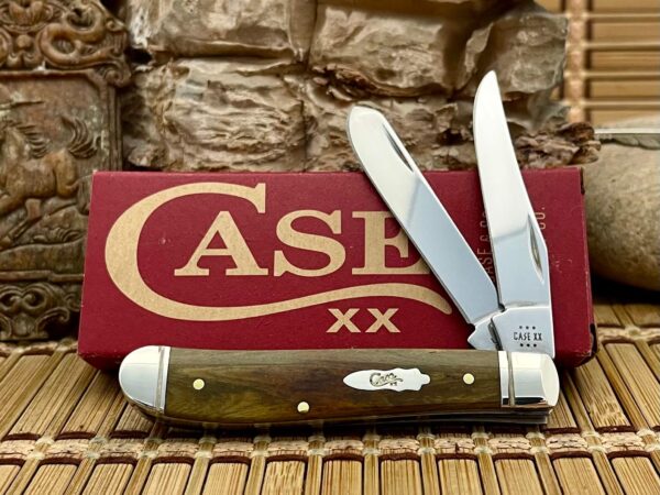 Case XX USA Smooth Antique Bone 58188 Mini Trapper Knife